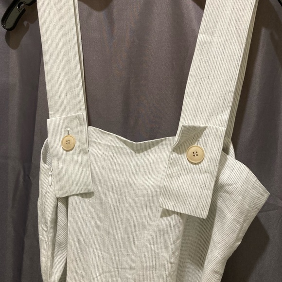 King & Tuckfield Pin Striped Jumpsuit - Picture 5 of 6